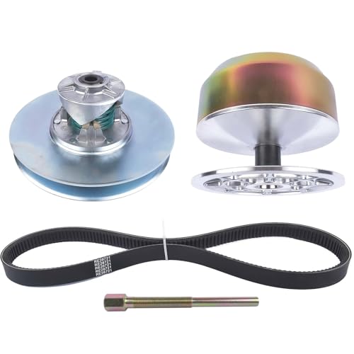 image for Koomaha AM140985 AM140967 Primary & Secondary Drive Clutch w/Belt & Pu