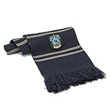 ERLEBEN SIE DIE MAGIE VON HARRY POTTER : Ideal um sich im Winter mit Stil warm zu kleiden. Sie werden diesem hochwertigen Unisex Schal von Cinereplicas begeistert sein und sich im Handumdrehen in einen Zauberer aus Ravenclaw verwandeln.