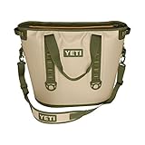 YETI Hopper 40 Portable Cooler Field Tan / Blaze Orange