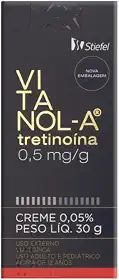 Vitanaol A 0,05% Creme Clareador de Melasma 30g