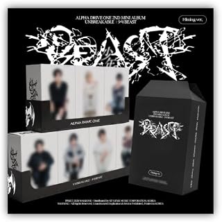 [ Hissing Ver. ] ALPHA DRIVE ONE - 2ND MINI ALBUM [ UNBREAKABLE : 少年BEAST ] 韓国盤 *MINI C D (ランダム１種)