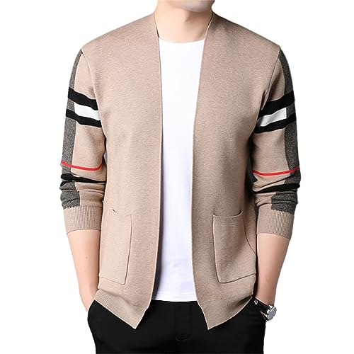 Fashion Sweaters Men Classic Knitted Cardigan Sweater Casual Jacket Luxury Long Sleeve Men's Clothing