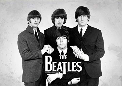 The Beatles John Lennon Paul Mccartney Poster A4