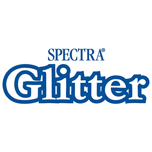 Spectra Arts & Crafts Glitter, Clear, 4 Oz., 1 Jar #TOP6