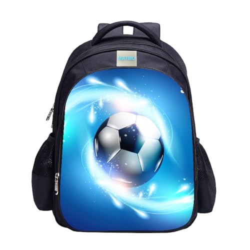 Sac d'école cool imprimé football le cadeau parfait pour jeune garçon