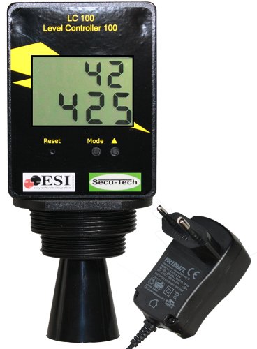 Secu- Tech ST001002 Füllstandsanzeige LC 101, Schwarz