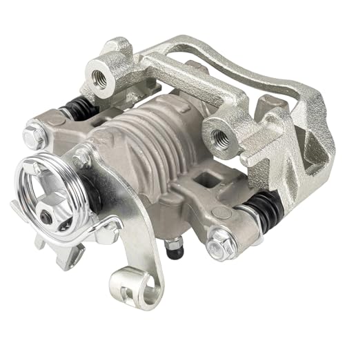 Image of KAX Disc Brake Caliper Assembly for Chevrolet Malibu 2004-2012, Pontiac G6 2005-2010, HHR 2008-2010, Saturn Aura 2007-2009, G5 2007-2009, Cobalt 2005-2008, Ion 2004-2007, Rear Right Passenger Side