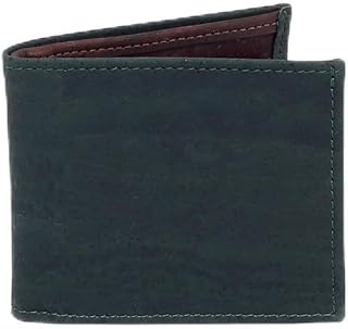 Geldbeutel aus Kork | Nachhaltige Alternative zu Leder | Veganes Portemonnaie aus Naturkork | Geldbörse für Damen & Herren | viele Kartenfächer & Münzfach (Dunkelgrün)