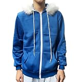 Ropa deportiva para unisex: el jersey con capucha unisex para deportes y ocio está hecho de poliéster suave y te permite sentirte cómodo y transpirable.
