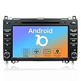 JOYX Android 10 Autoradio Compatible Mercedes Benz Viano/Sprinter/W906 - Cámara Trasera Mic Canbus...