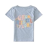 子供用半袖tシャツ女の子 快適 お洒落 ジュニア服 可愛い 薄手 定番 Tシャツ 通気性 ゆったり 柔らかい トップス カジュアル 人気 ジャケット クール感 スポーツ 普段着 無地 海遊び プレゼント 夏服 幼稚園 保育園 お出かけ 子供服 女の子春夏 子供用半袖tシャツ女の子 女の子半袖Tシャツ(グレー,7 Years)