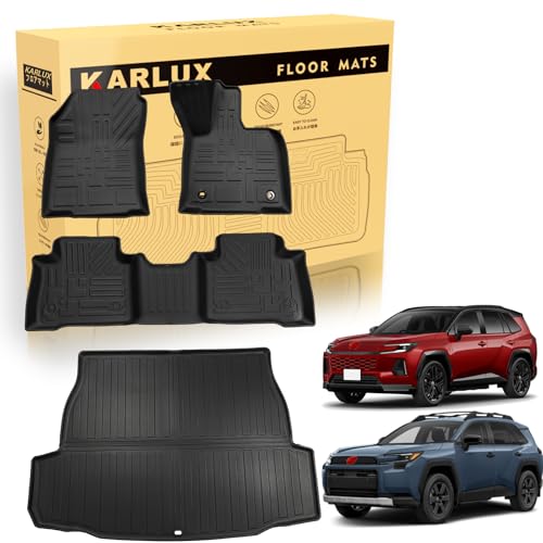 KARLUX 新型 RAV4 60系 専用フロアマット+ラゲッジマット