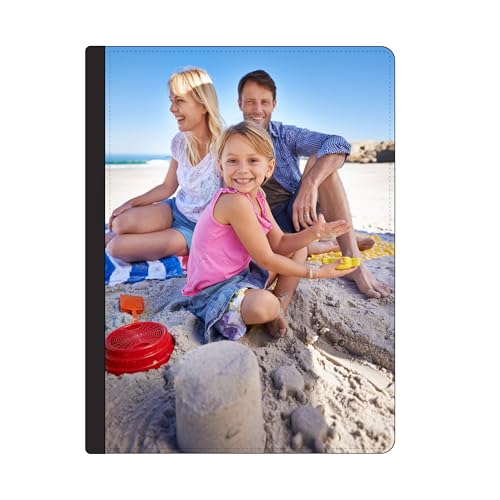 Personalised Flip Leather Case Compatible with all apple iPa