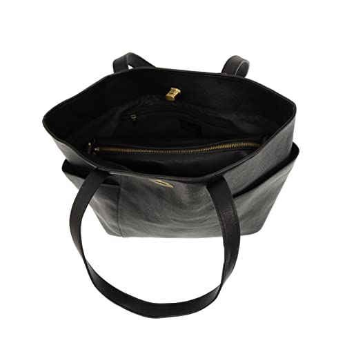 Joy Susan Turn Lock Tote: Judy in Vegan4