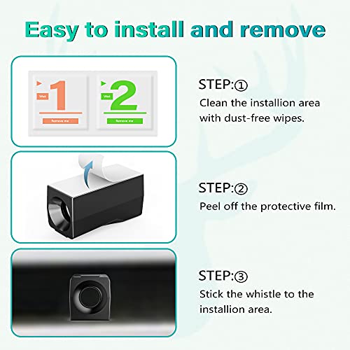 Elook USELDWFC23 Upgraded Deer Whistles For Car thumb #6