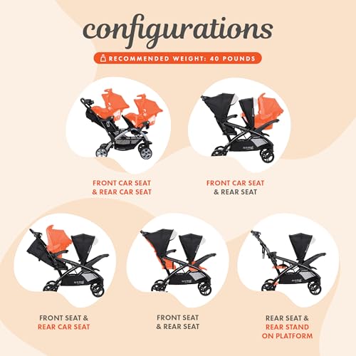 Baby Trend Sit N' Stand Double Stroller