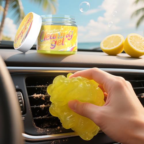 ASFSKY Keyboard & Car Cleaning Gel Putty - Tackle Dust in Tight Spaces