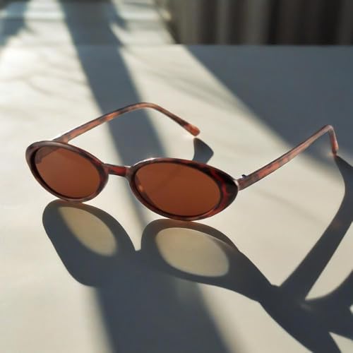 Polorized Women Sunglasses Retro Small Oval Trendy Sports Sun Glasses4