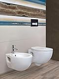 Yellowshop-Sanitari Bagno Sospesi Filo Muro Modello Foxy Vaso Wc...