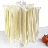 Uso amplio: material de calidad alimentaria, plástico ABS saludable y ecológico, no tóxico e insípido. Para secar una variedad de masas como espagueti, tagliatelle, fettuccina, raíces, linguina y lasaña.