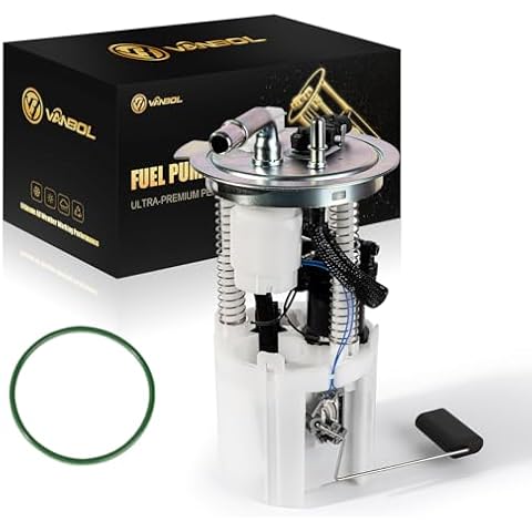 VANBOL Electric Fuel Pump Assembly Compatible with 2005-2007 Buick Rainier Chevy SSR Trailblazer EXT GMC Envoy XL XUV Isuzu Ascender Saab 9-7x 4.2L 5.3L 6.0L Replace E3707M VANBOL0116 Pressure Sensor Cover