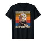 Mike Echo Oscar Whisky How Do You Copy - Vintage Cat Pilot T-Shirt