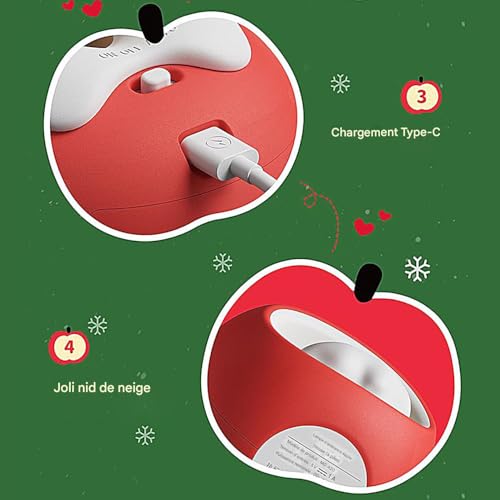Veilleuse fruit rechargeable suspendue pour éclairage de nuit - 5