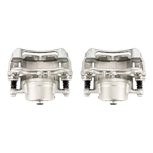 Image of KAX Front Brake Caliper Compatible with Chevrolet Malibu 2004-2012, Pontiac G6 2005-2010, Saturn Aura 2007-2009, Pontiac Solstice 2006-2009, Saturn Sky 2007-2010, #18B4910A+18B4911A Brake Caliper
