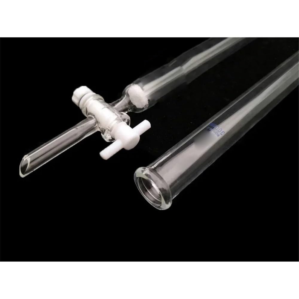 Kolumn szklana otwarta laboratoryjna z kolumną adsorpcyjną z rdzeniem piaskowym 22x400mm