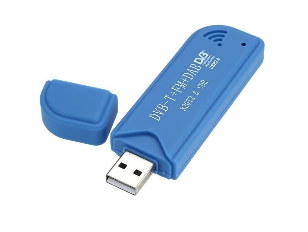 Mini clé TV numérique portable USB 2.0 DVB-T + DAB + FM RTL2832U + R820T2 Support SDR Tuner récepteur