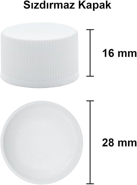Afracam 200ml Flat Transparent Cold Brew Bottle 200 cc Cold Coffee Glass Bottle with Plastic White Lid 2 Pieces