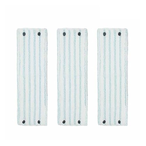 Aauirhdcop Replace Mop Replacement Head Compatible with Leifheit Clean Twist XL MicroDuo Dry andWet Cleaning Pad Home Floor Cleaning Supplies 48.5x14cm(3pcs)