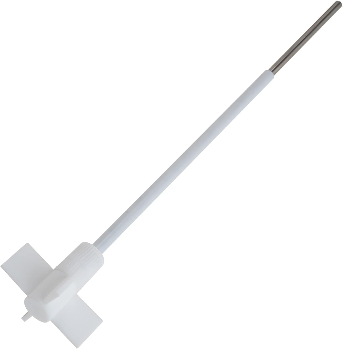 ONiLAB 18900075 PTFE Coated Propeller Stirrer，65mm Stirrer Diameter, 8 mm Shaft Diameter, 350 mm Shaft Length