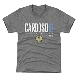 500 LEVEL Kamilla Cardoso Chicago Sky Youth Shirt - Kamilla Cardoso Chicago Sky Elite WHT (Tri Gray, 14-16Y X-Large)