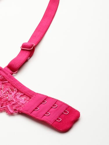 Image of LEADING LADY Women Bra | Non Padded | Non Wired | Full Coverage | T-Shirt Bra | Lace Style Adjustable Straps | Every Day Bra