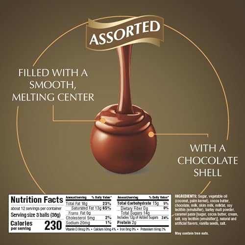 Lindt L002473 Lindor Assorted Chocolate Candy Truffles thumb #5
