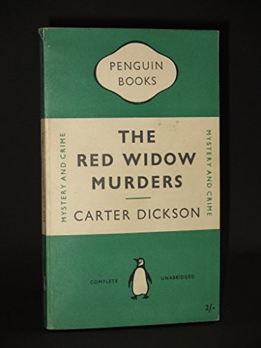 The red widow murders B0000CHYJ3 Book Cover