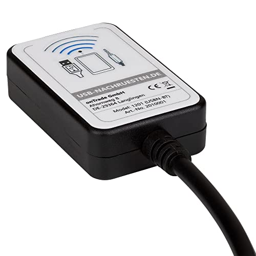 USB-Nachruesten.de | Bluetooth Adapter für Musik Streaming | Plug and Play | Super Sound | Bis Baujahr 2010 | Audi, VW Skoda Seat | mit Schritt für Schritt Anleitung