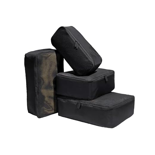 Lightweight Travel Packing Cubes Set of Four