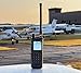 Sporty's PJ2+ COM Aviation Handheld Radio with Easy-to-Read Oversized Screen