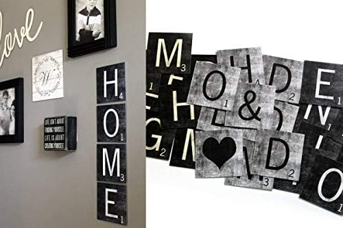 Metal Scrabble Tiles | 6"X6"