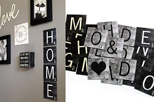 Metal Scrabble Tiles | 6"X6" #TOP2