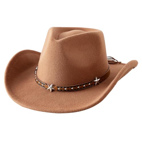 Jastore Toddler Baby Cowboy Hat Infant Baby Boys Girl Cowgirl Hats Kids Western Cowboy Hat