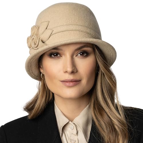 Chapeau pour temps froid femme finitions soignées et maille thermique