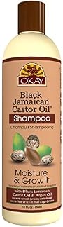 OKAY | Black Jamaican Castor Oil Shampoo | For All Hair Types