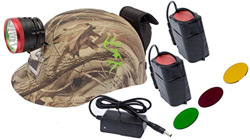 Coon Hunting LED Camo Bump Cap NEW