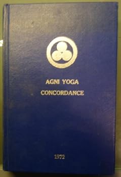 Hardcover Agni Yoga Concordance [Old_English] Book