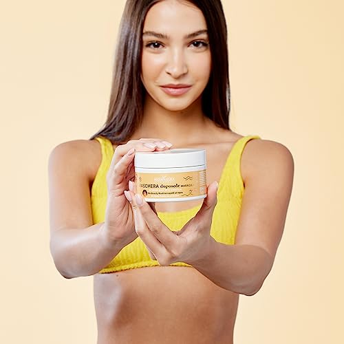 Maternatura, Maschera Doposole Alla Maracuja, Restituisce Idratazione Ed Elasticità Ai Capelli Dopo L'esposizione Al Sole, Beauty Routine Capelli Al Mare, Certificato Bio, Made In Italy - 200 Ml - 2