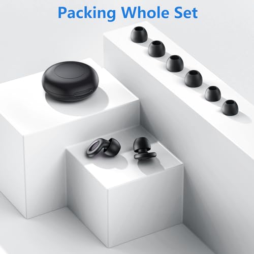 Generic Tampões de ouvido para redução de ruído para dormir, confortável, reutilizável, 25 dB, cance