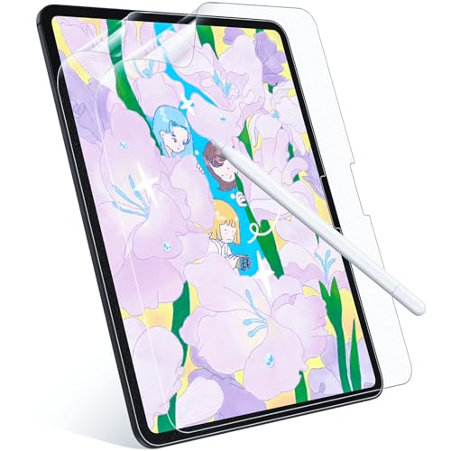 2 Stück Papier Schutzfolie für iPad Air 13 Zoll M2, iPad Air 6.Generation (2024), Matt Papierfolie Displayschutz Schreiben und Zeichnen wie auf Papier, Blendfreiem Feel Paper Film PET Screen Protector